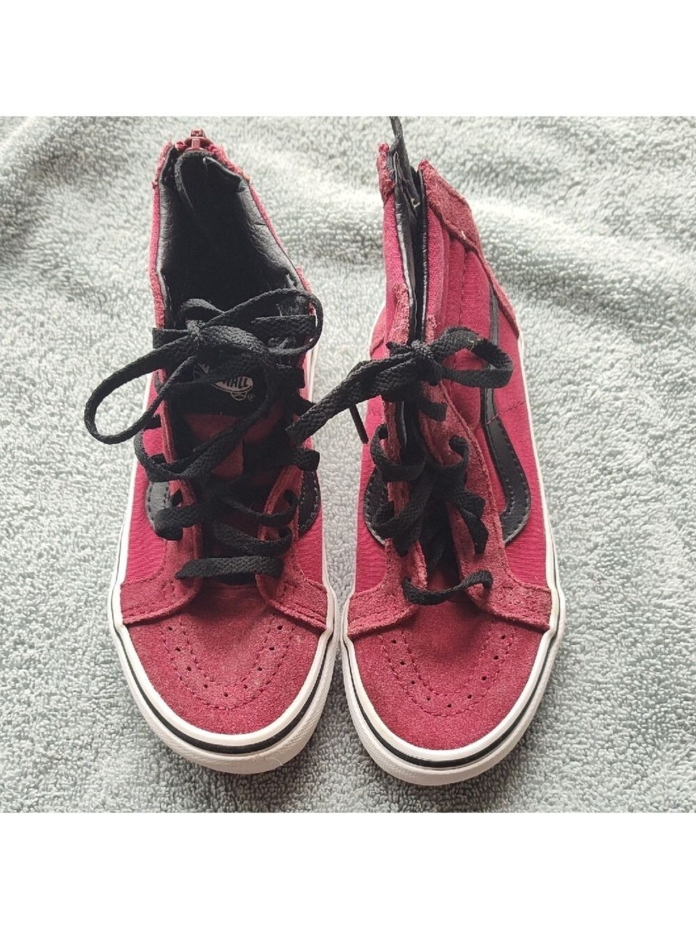 Vans Women's Burgundy High-Top Sneakers